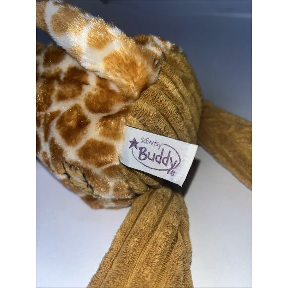 Scentsy Buddy Jamu the Giraffe Plush ~Stuffed Animal 14" Clean Scent Pak Retired - Picture 9 of 10